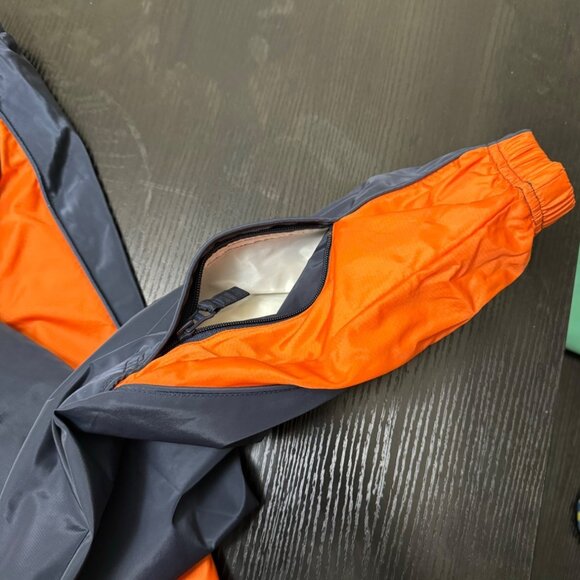 VTG Chicago Bears Windbreaker Jacket Men's Large Blue NFL On Field Reebok Y2K - Picture 9 of 12